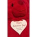 21" Plush Red LOVE Bear